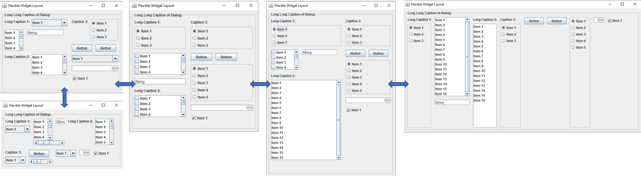 Evolution of Adaptive GUI Layouts over Time – SYMBIOTIK